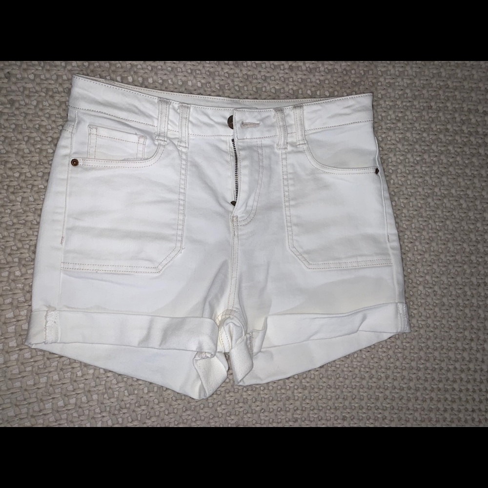 high waisted shorts